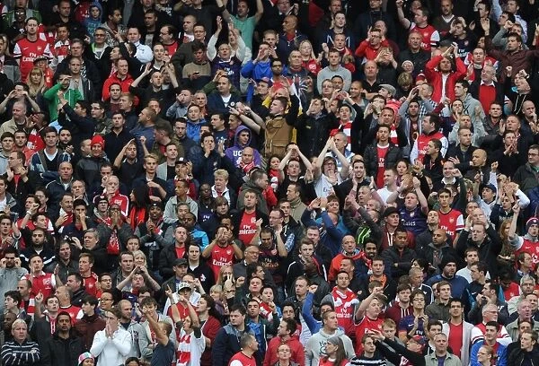 Arsenal Fans at Manchester City: Premier League Showdown (2012-13)