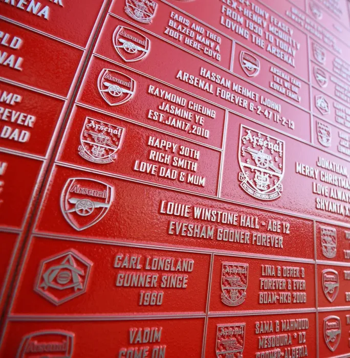 Framed Print : Arsenal Fans Plaques: Arsenal FC vs CSKA Moskva, UEFA Europa League Quarterfinal Framed Print : Arsenal Fans Plaques: Arsenal FC vs CSKA Moskva, UEFA Europa League Quarterfinal