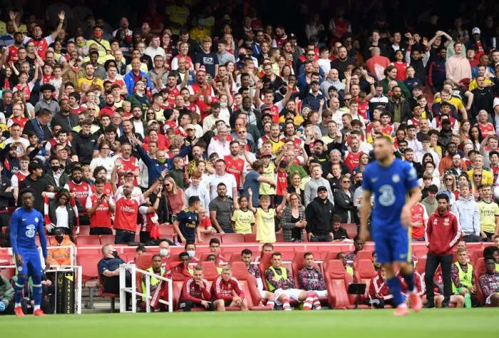 Framed Print : Arsenal Fans React: Heartbreaking 1:2 Defeat to Chelsea at Emirates Stadium Framed Print : Arsenal Fans React: Heartbreaking 1:2 Defeat to Chelsea at Emirates Stadium