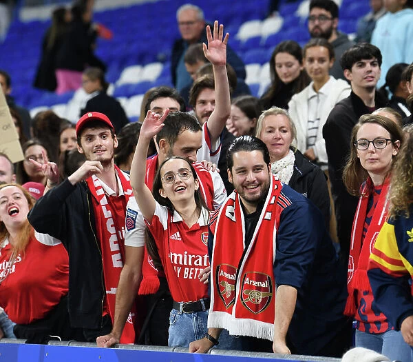 Arsenal Fans React After UEFA Women's Champions League Match vs. Olympique Lyonnais