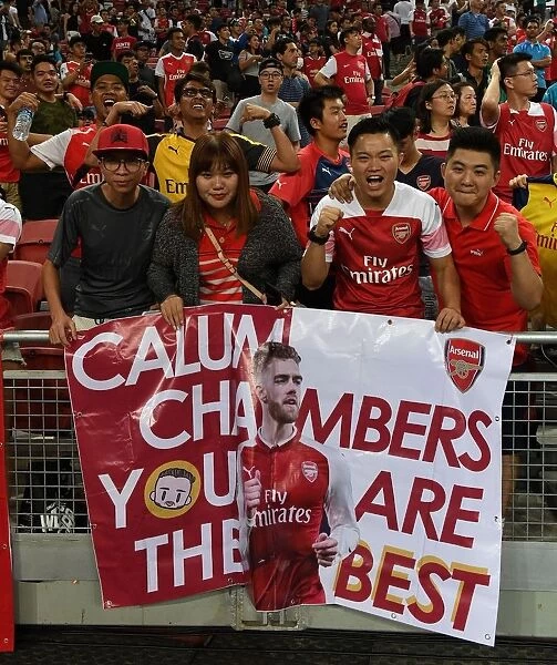 Arsenal Fans Reaction After Arsenal vs Atletico Madrid - International Champions Cup 2018, Singapore