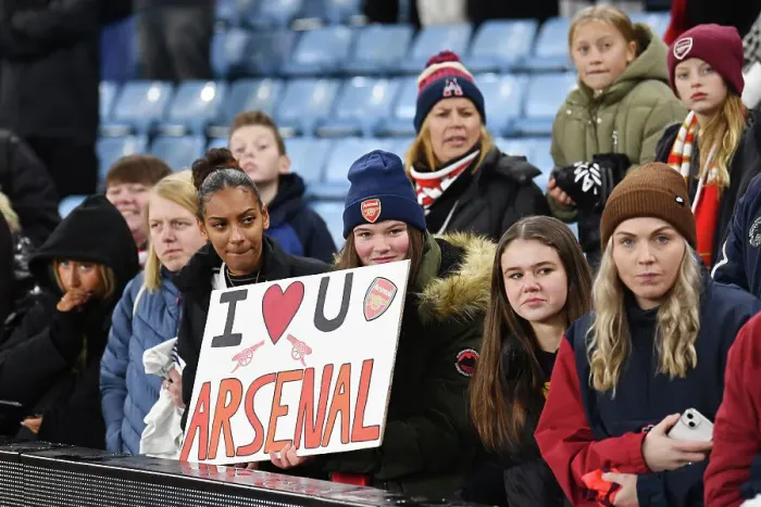 Framed Print : Arsenal Fans Rejoice after Aston Villa vs Arsenal: Barclays Women's Super League Victory Framed Print : Arsenal Fans Rejoice after Aston Villa vs Arsenal: Barclays Women's Super League Victory