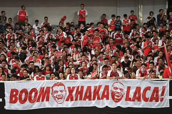Arsenal Fans in Shanghai: A Passionate Pre-Season Clash Between Arsenal and Bayern Munich, 2017