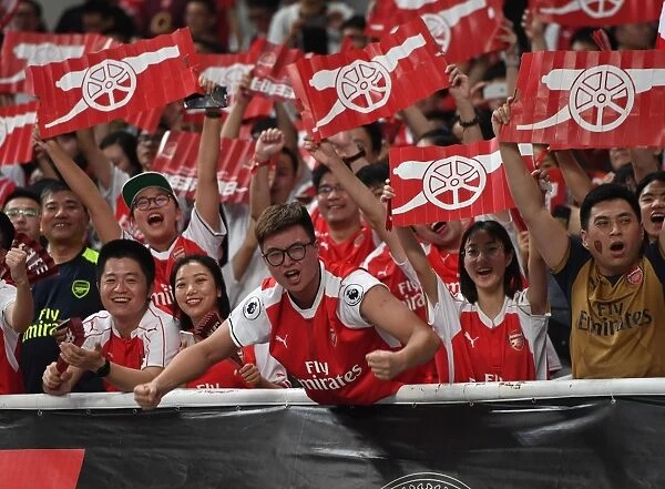Arsenal Fans in Shanghai: Pre-Season Clash with Bayern Munich, 2017