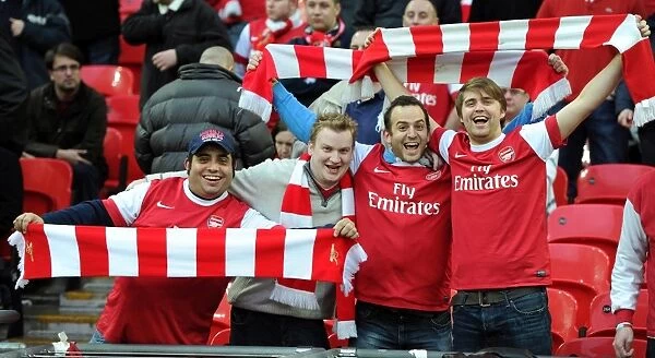 Arsenal Fans Suffer Heartbreaking Loss at 2011 Carling Cup Final vs. Birmingham City at Wembley Stadium