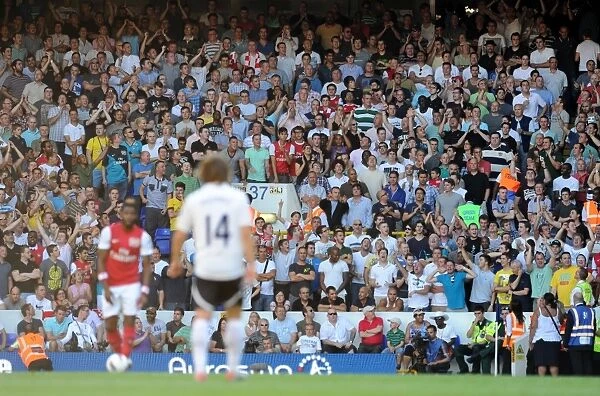 Arsenal Fans. Tottenham Hotspur 2: 1 Arsenal. Barclays Premier League. White Hart Lane