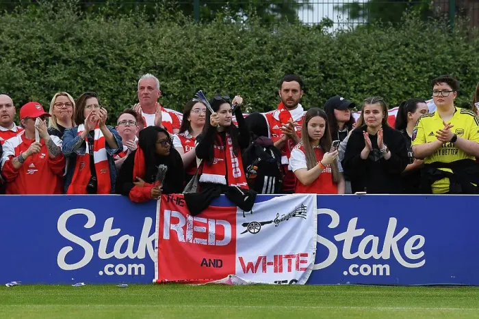 Framed Print : Arsenal Fans Unite: Everton vs. Arsenal - FA Women's Super League 2022-23 Framed Print : Arsenal Fans Unite: Everton vs. Arsenal - FA Women's Super League 2022-23