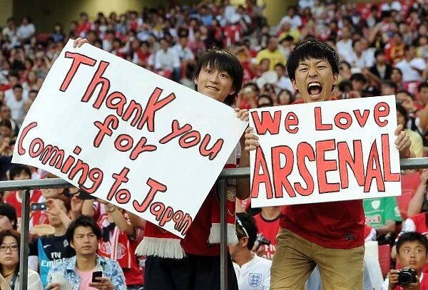 Arsenal Fans Unite: Nagoya Grampus vs Arsenal, 2013 (Japan)