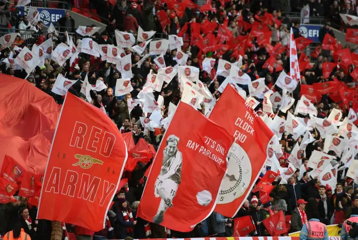 Framed Print : Arsenal Fans United at Wembley: The Great Showdown - Arsenal vs Manchester City Carabao Cup Final Framed Print : Arsenal Fans United at Wembley: The Great Showdown - Arsenal vs Manchester City Carabao Cup Final