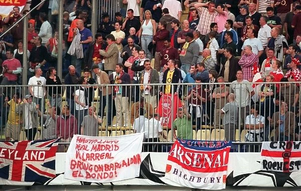 Arsenal fans. Villarreal 0: 0 Arsenal
