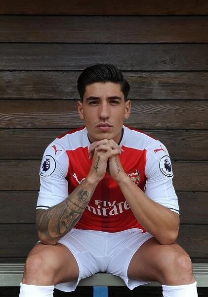 Arsenal FC 2016-17 First Team: Hector Bellerin at Arsenal Photocall
