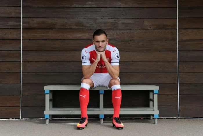 Framed Print : Arsenal FC 2016-17 First Team: Lucas Perez