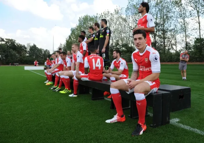 Framed Print : Arsenal FC 2016-17 Squad: Hector Bellerin at Arsenal's 1st Team Photocall Framed Print : Arsenal FC 2016-17 Squad: Hector Bellerin at Arsenal's 1st Team Photocall