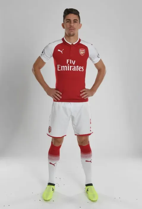 Framed Print : Arsenal FC 2017-18: Gabriel's Portrait Framed Print : Arsenal FC 2017-18: Gabriel's Portrait