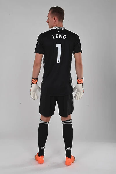 Arsenal FC 2020-21: Bernd Leno at Arsenal First Team Photocall