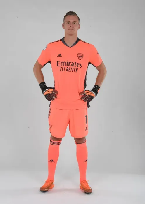 Framed Print : Arsenal FC: 2020-21 Team Photocall - Bernd Leno