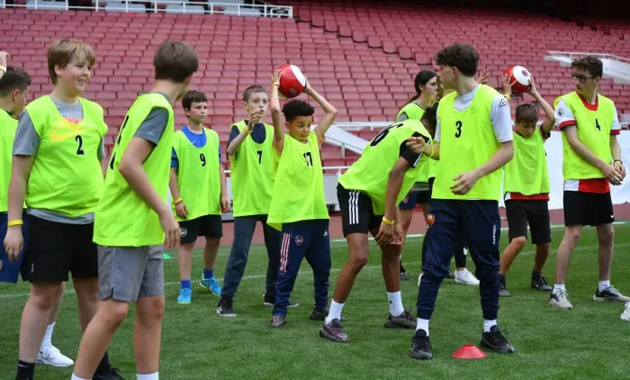Framed Print : Arsenal FC 2022: Uncovering the Next Football Prodigy - Ball Squad Trials