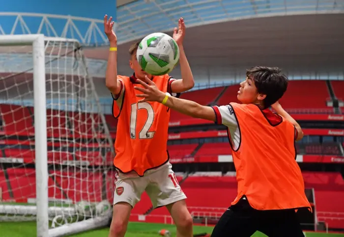 Framed Print : Arsenal FC 2022: Uncovering Football's Future Star - Ball Squad Trials