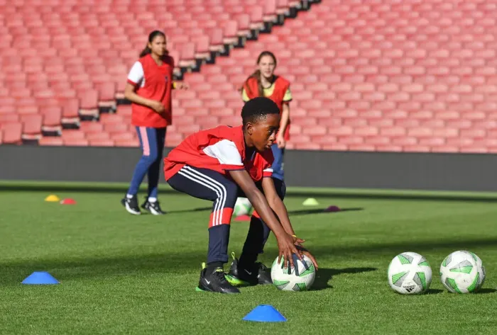 Framed Print : Arsenal FC 2022: Uncovering Football's Future Stars at Ball Squad Trials Framed Print : Arsenal FC 2022: Uncovering Football's Future Stars at Ball Squad Trials