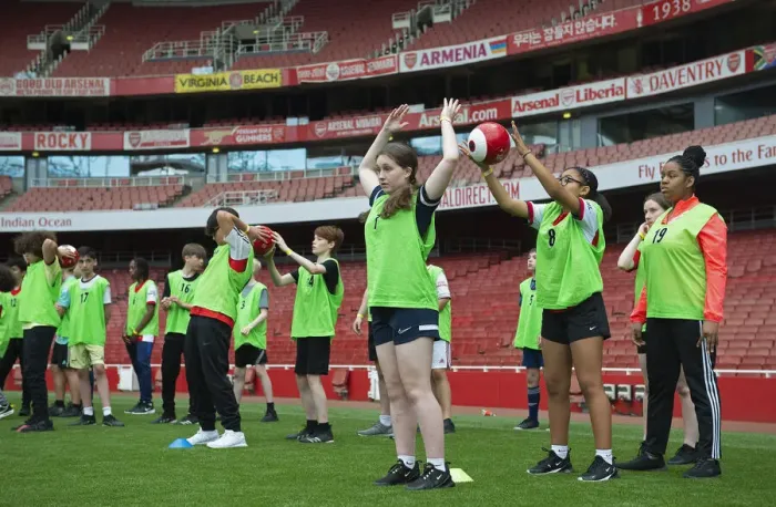 Framed Print : Arsenal FC 2022: Uncovering Football's Next Prodigy at the Ball Squad Trials