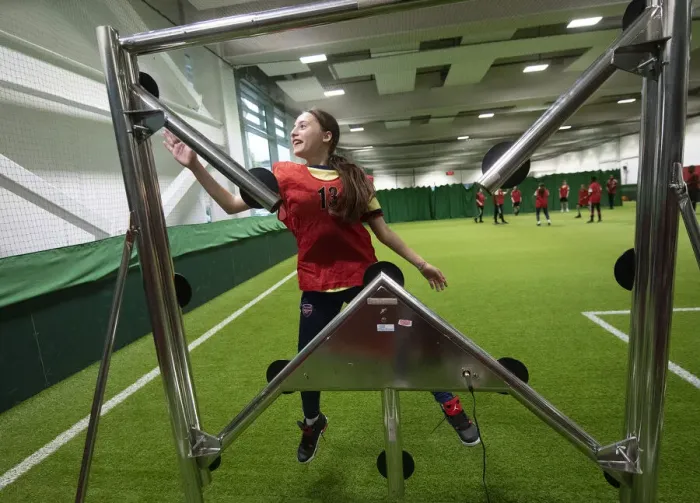 Framed Print : Arsenal FC 2022: Uncovering Football's Next Prodigy - Ball Squad Trials