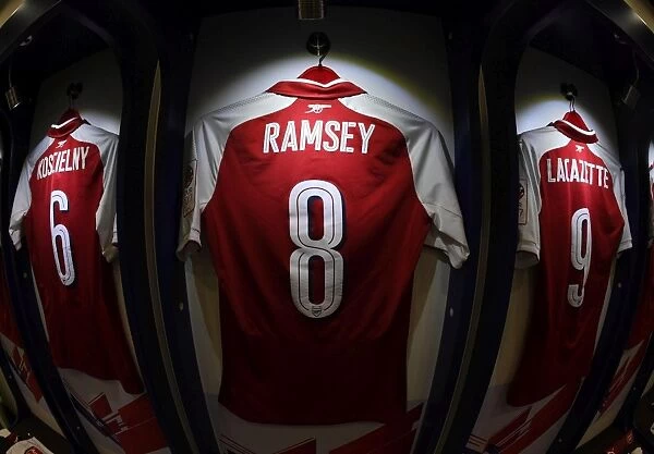 Arsenal FC: Aaron Ramsey's Hanging Jersey - Arsenal vs. Chelsea Pre-Season 2017-18, Beijing