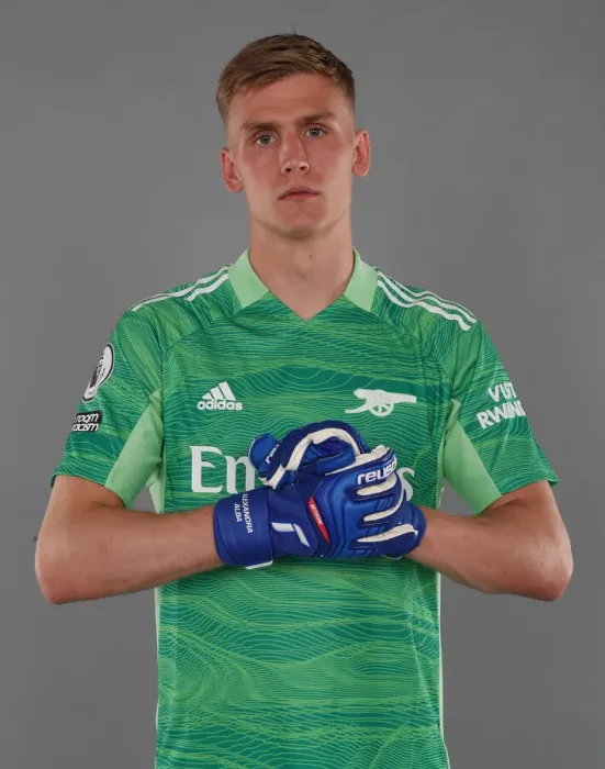 Framed Print : Arsenal FC: Alex Runarsson Gears Up for the 2021-22 Season