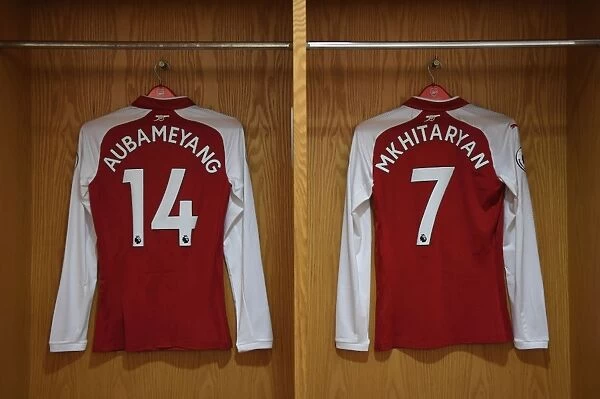 Arsenal FC: Aubameyang and Mkhitaryan Prepare for Battle against Everton (2017-18)