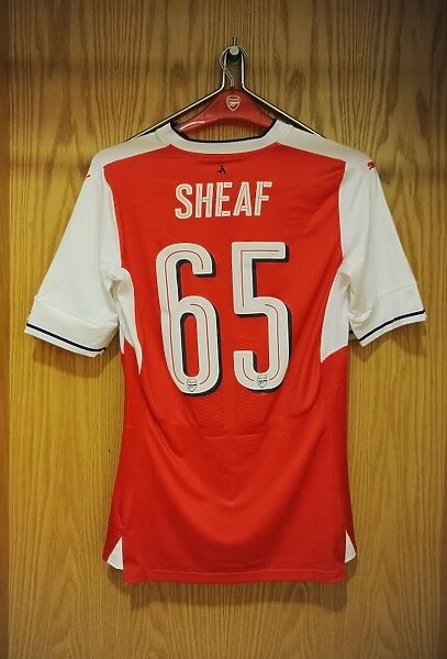 Arsenal FC: Ben Sheaf's Changing Room Moment before Arsenal vs. Reading (EFL Cup 2016-17)