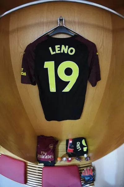 Arsenal FC: Bernd Leno's Emirates Shirt Print Art Prints