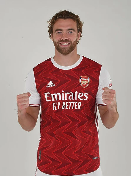 Arsenal FC: Calum Chambers at 2020-21 First Team Photocall