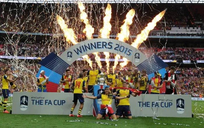 Framed Print : Arsenal FC Celebrates FA Cup Victory: Arsenal vs. Aston Villa, Wembley Stadium, 2015 Framed Print : Arsenal FC Celebrates FA Cup Victory: Arsenal vs. Aston Villa, Wembley Stadium, 2015