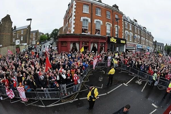 Arsenal FC: Celebrating FA Cup Triumph in London, 2015