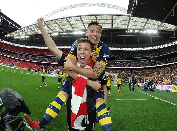 Arsenal FC: Celebrating the FA Cup Victory over Aston Villa (2015)