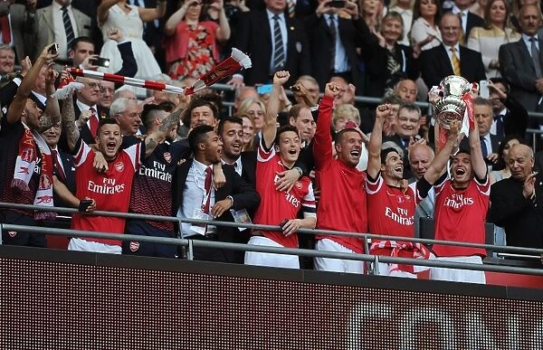 Arsenal FC: Celebrating FA Cup Victory over Hull City (2014)