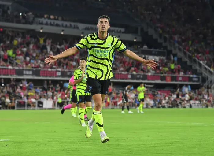 Framed Print : Arsenal FC Crushes MLS All-Stars: Kai Havertz Scores Record-Breaking 5 Goals Framed Print : Arsenal FC Crushes MLS All-Stars: Kai Havertz Scores Record-Breaking 5 Goals