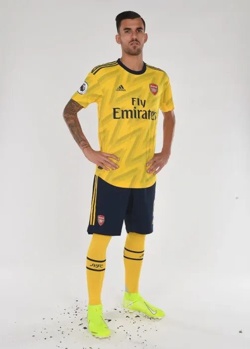 Framed Print : Arsenal FC: Dani Ceballos at Training Ahead of 2019-20 Season