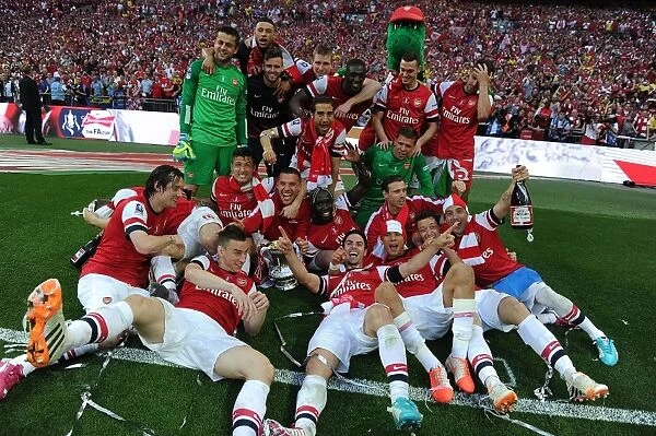 Arsenal FC: FA Cup Victory Celebration vs. Hull City, Wembley Stadium, 2014