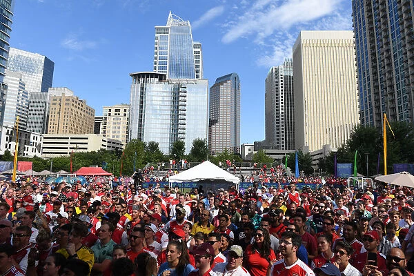 Arsenal FC Fans Unite in Charlotte for Arsenal vs. ACF Fiorentina at 2019 International Champions Cup