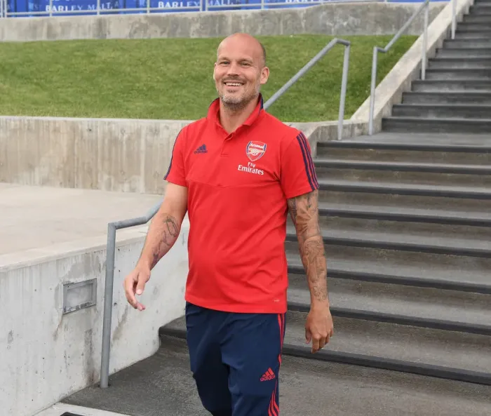 Framed Print : Arsenal FC: Freddie Ljungberg Pre-Season Training with Colorado Rapids, 2019