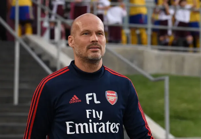 Framed Print : Arsenal FC: Freddie Ljungberg Prepares for Colorado Rapids Clash (2019-20)