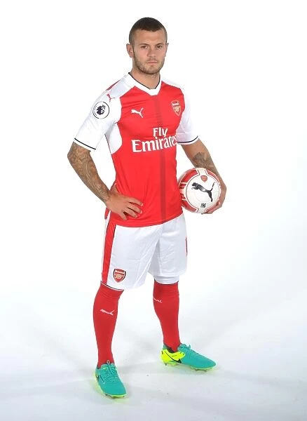 Arsenal FC: Jack Wilshere at 2016-17 Team Photocall