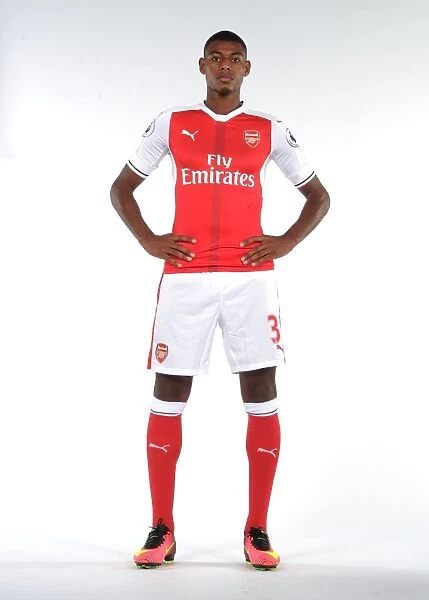 Arsenal FC: Jeff Reine-Adelaide at 2016-17 First Team Photocall