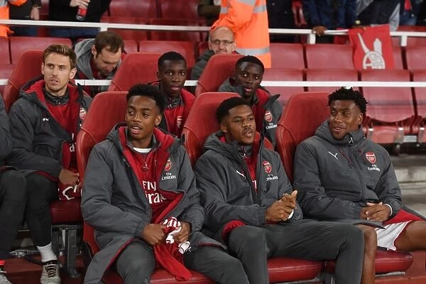 Arsenal FC: Joe Willock, Chuba Akpom, Alex Iwobi on the Bench - Carabao Cup 2017-18