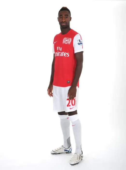 Framed Print : Arsenal FC: Johan Djourou at Emirates Stadium