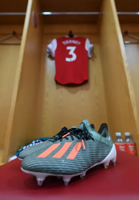 Framed Print : Arsenal FC: Kieran Tierney's Pre-Match Routine vs Crystal Palace (2019-20) Framed Print : Arsenal FC: Kieran Tierney's Pre-Match Routine vs Crystal Palace (2019-20)