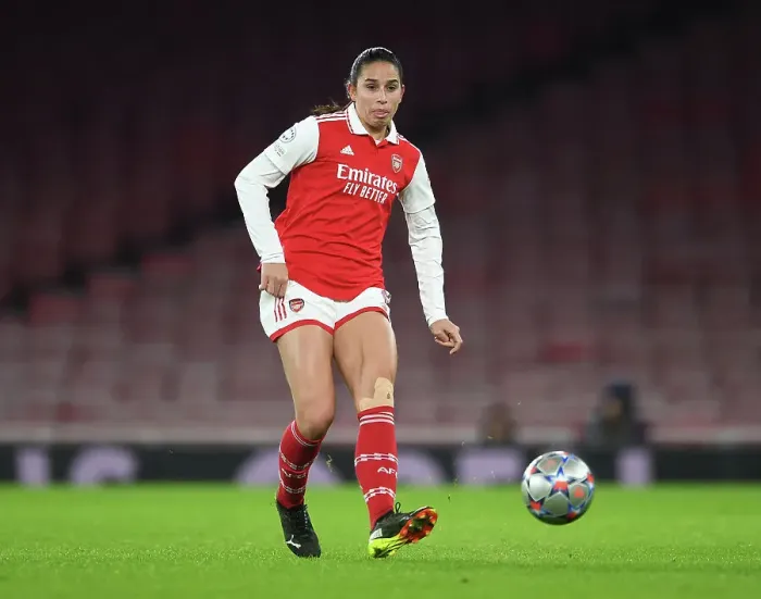 Framed Print : Arsenal FC: Kim Little's Match-Ready Shirt Before Arsenal vs. Olympique Lyonnais (UEFA Women's Champions League 2022-23) Framed Print : Arsenal FC: Kim Little's Match-Ready Shirt Before Arsenal vs. Olympique Lyonnais (UEFA Women's Champions League 2022-23)