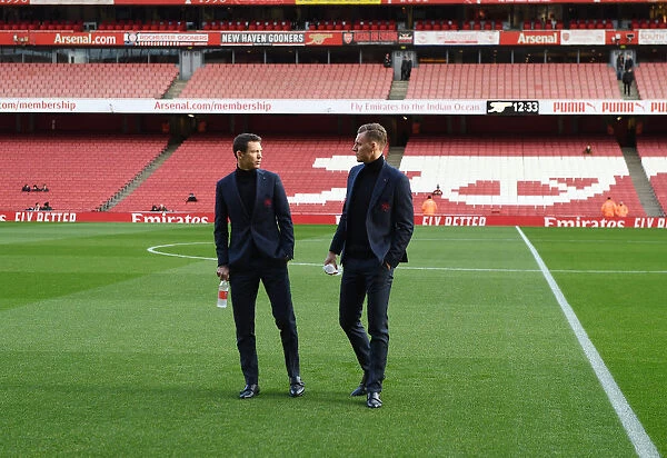 Arsenal FC: Lichtsteiner and Leno's Intense Pre-Match Focus before Arsenal vs. Tottenham (2018-19)