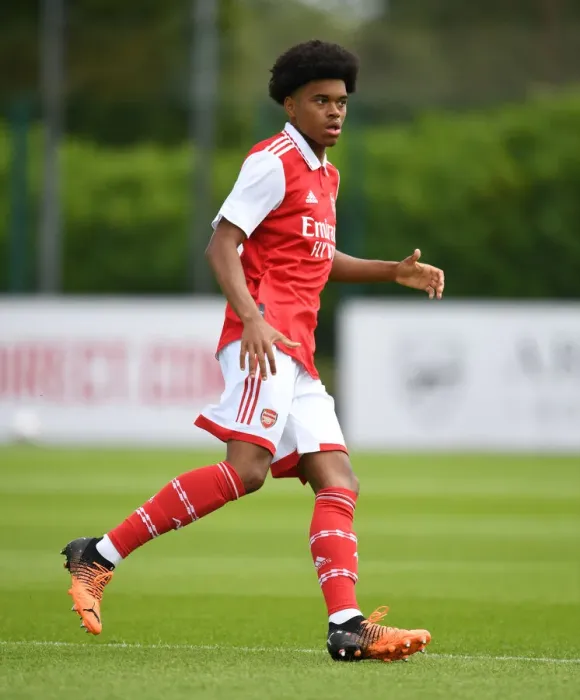 Framed Print : Arsenal FC: Lino Sousa in Pre-Season Action Against Ipswich Town