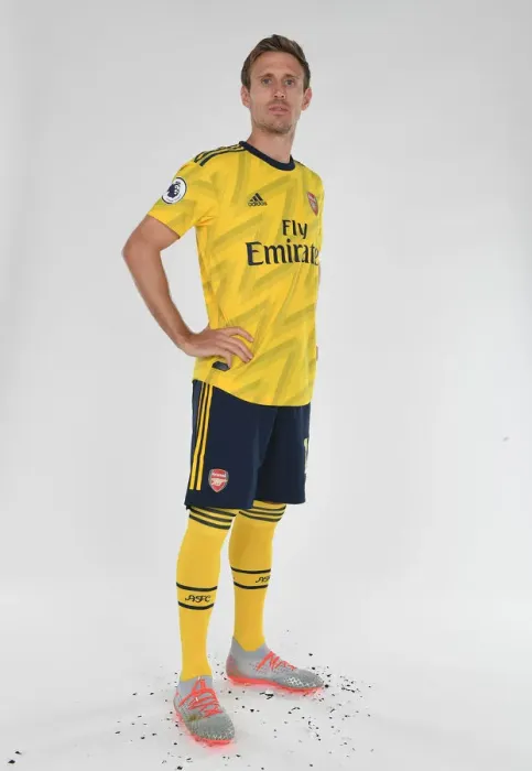 Framed Print : Arsenal FC: Nacho Monreal at 2019-2020 Pre-Season Training